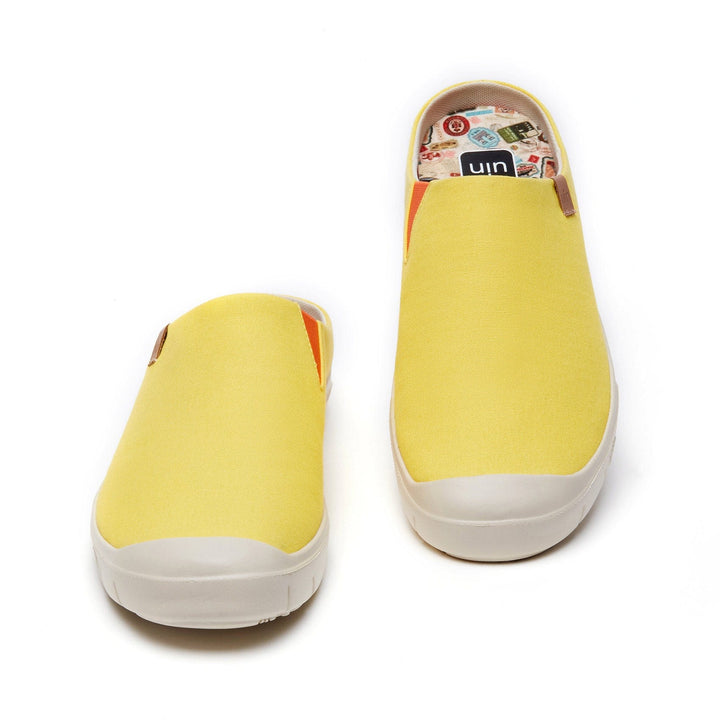 UIN Men Yellow Maize Cadiz III Men Canvas loafers