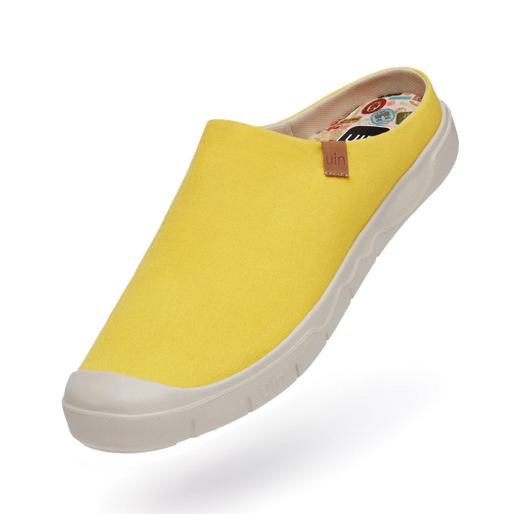 UIN Men Yellow Maize Cadiz III Men Canvas loafers