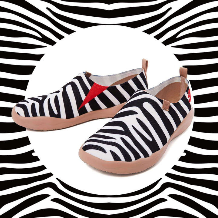 UIN Men Zebra Men Canvas loafers