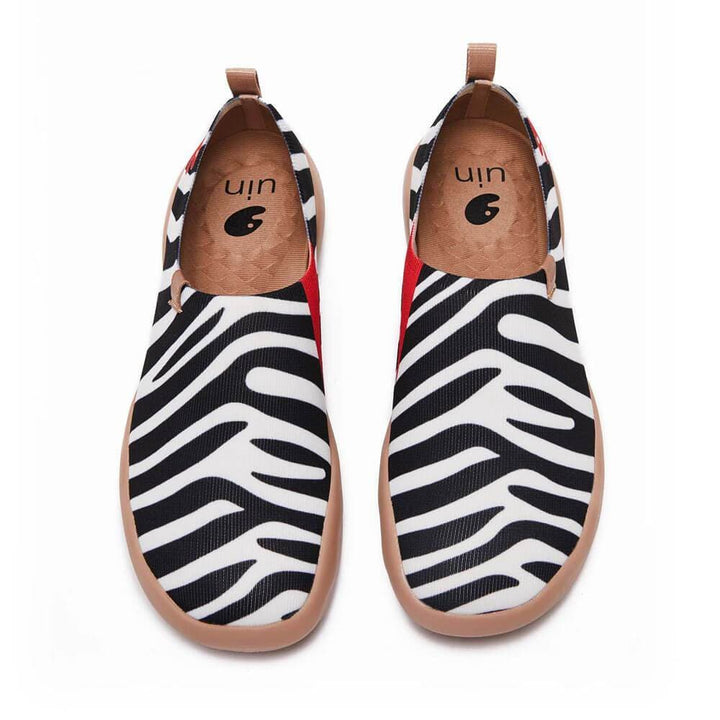 UIN Men Zebra Men Canvas loafers