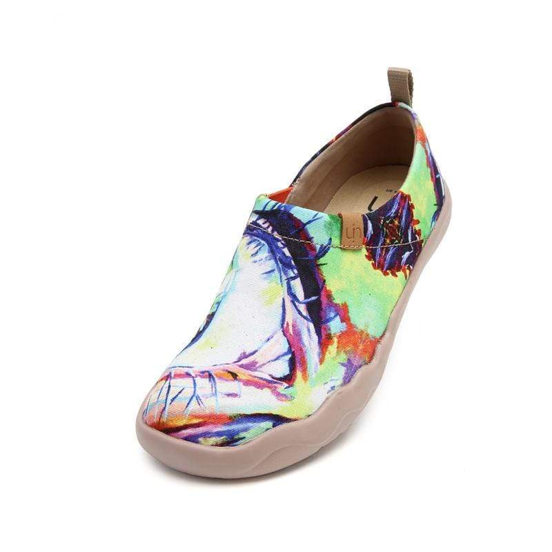 UIN Women The Eye Canvas loafers