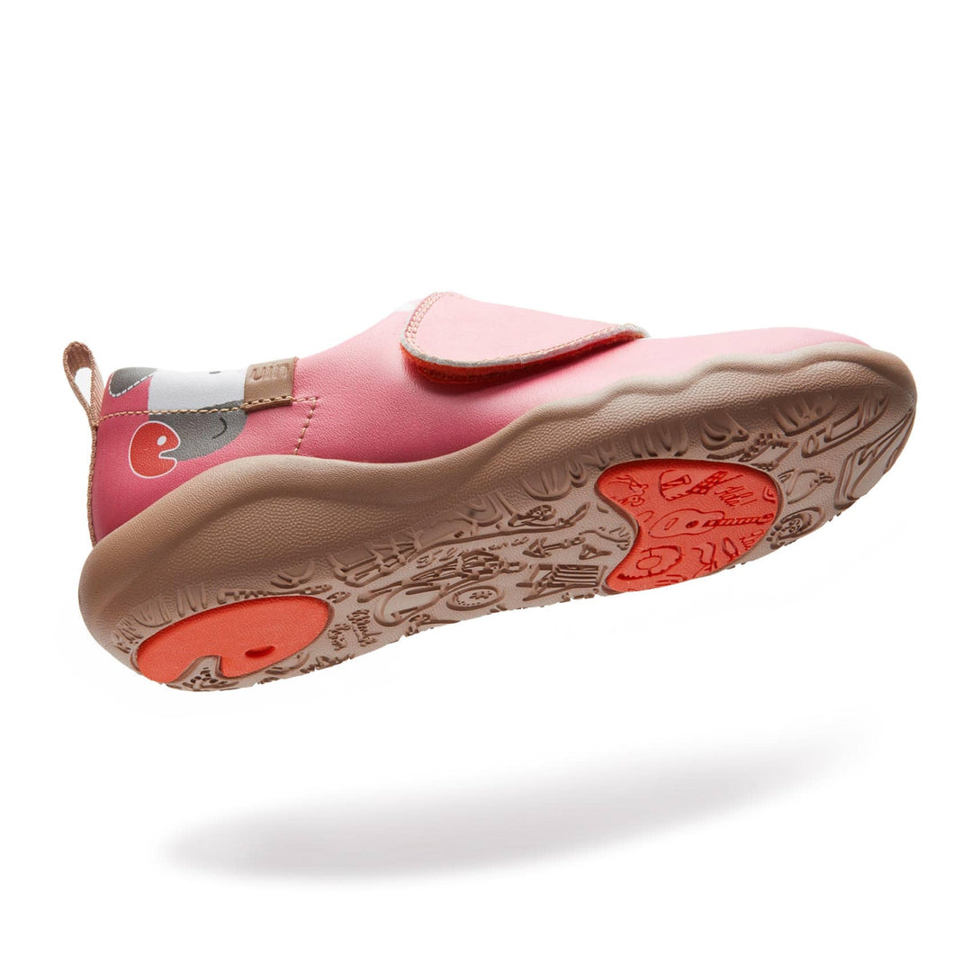 UIN Kid Little Deer-Pink Toledo II Kid Canvas loafers