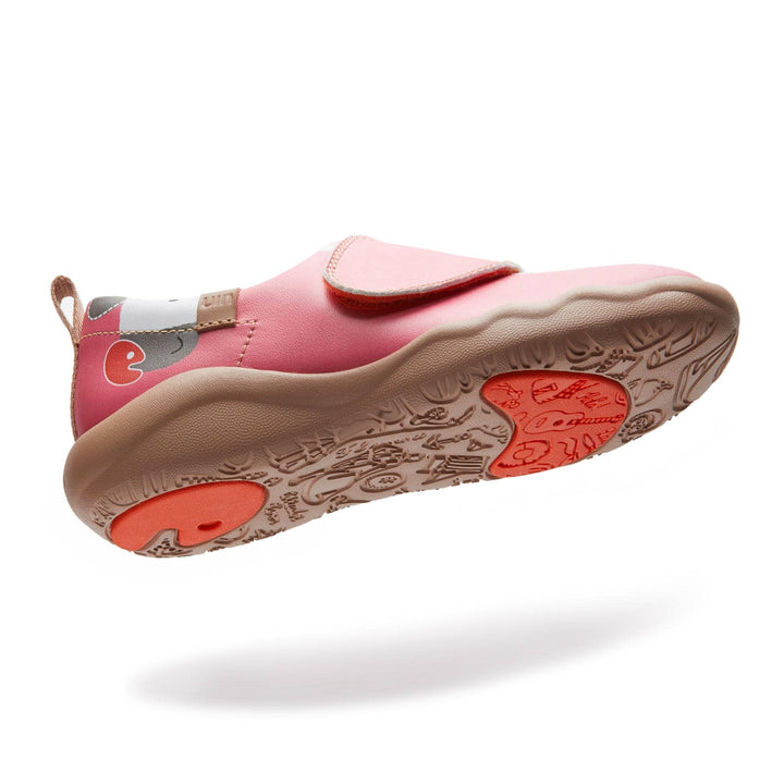 UIN Kid Little Deer-Pink Toledo II Kid Canvas loafers