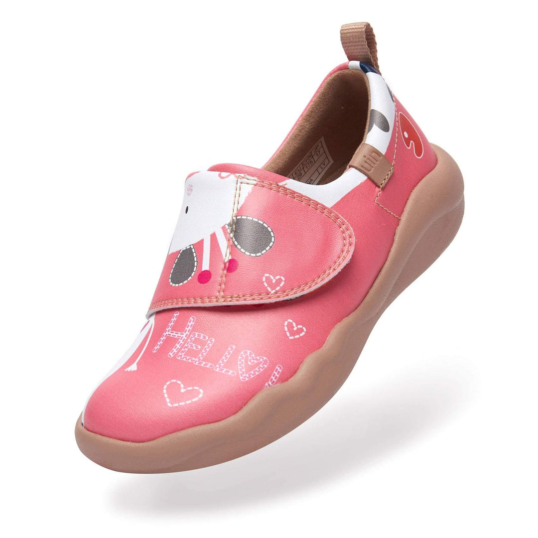 UIN Kid Little Deer-Pink Toledo II Kid Canvas loafers