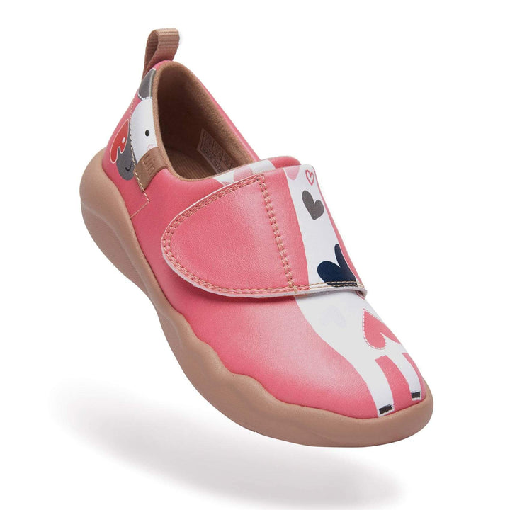 UIN Kid Little Deer-Pink Toledo II Kid Canvas loafers