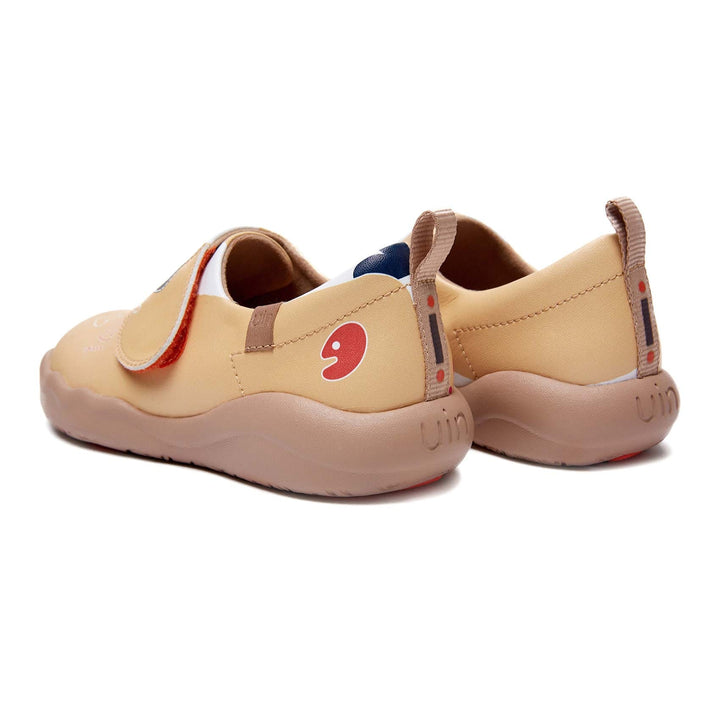 UIN Kid Little Deer-Yellow Toledo II Kid Canvas loafers