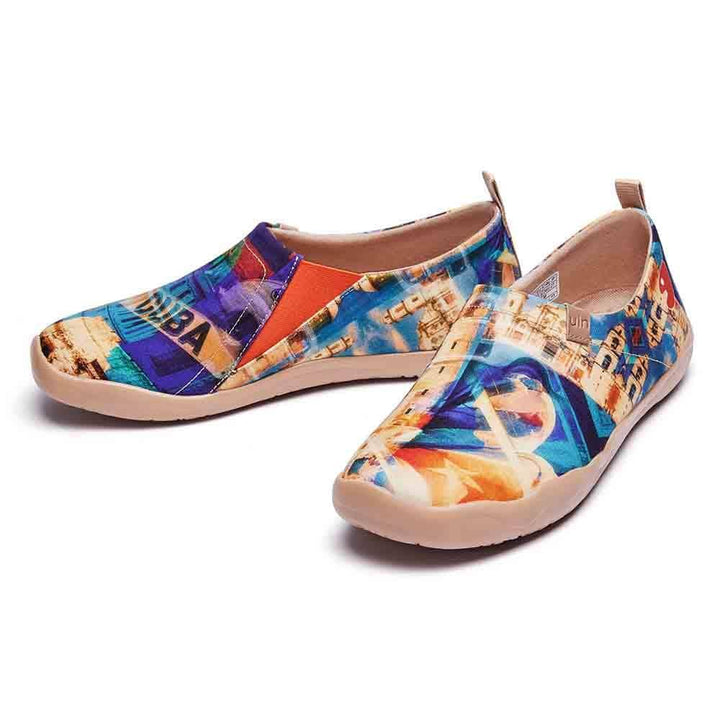 UIN Men A Glimpse of Cuba Canvas loafers