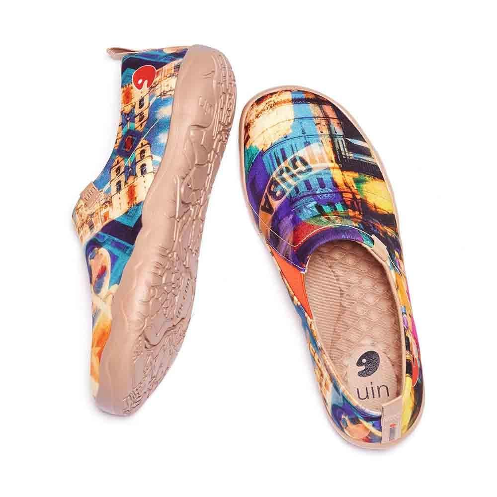 UIN Men A Glimpse of Cuba Canvas loafers