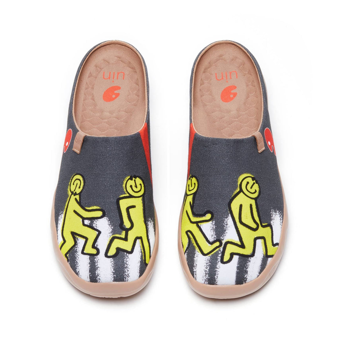 UIN Men Abbey Road 2 Malaga Slipper Men Canvas loafers