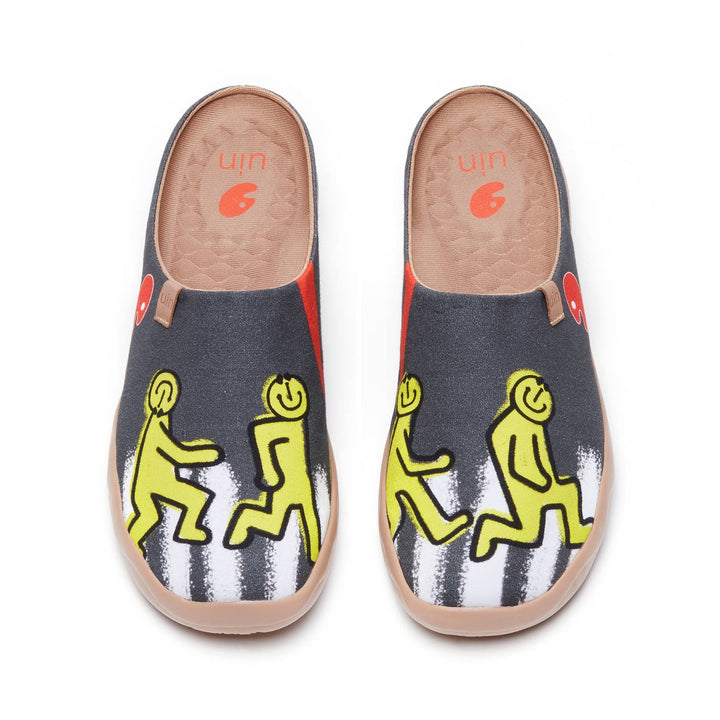 UIN Men Abbey Road 2 Malaga Slipper Men Canvas loafers