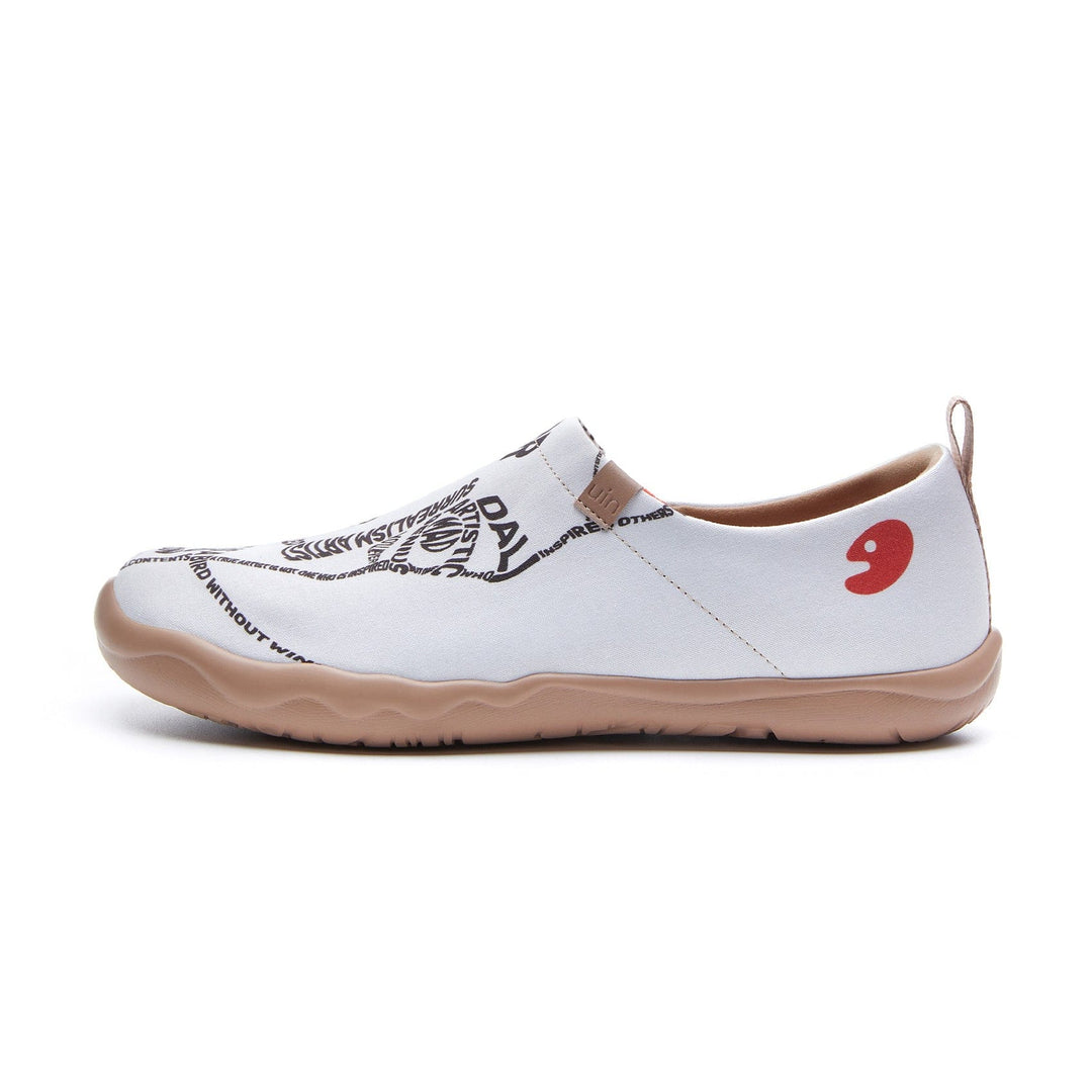 UIN Men Abstract DALI Toledo I Men Canvas loafers