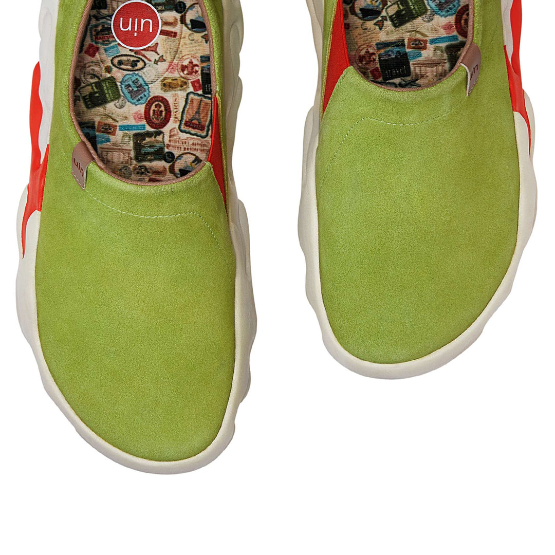 UIN Men Agave Toledo XIII Women Canvas loafers