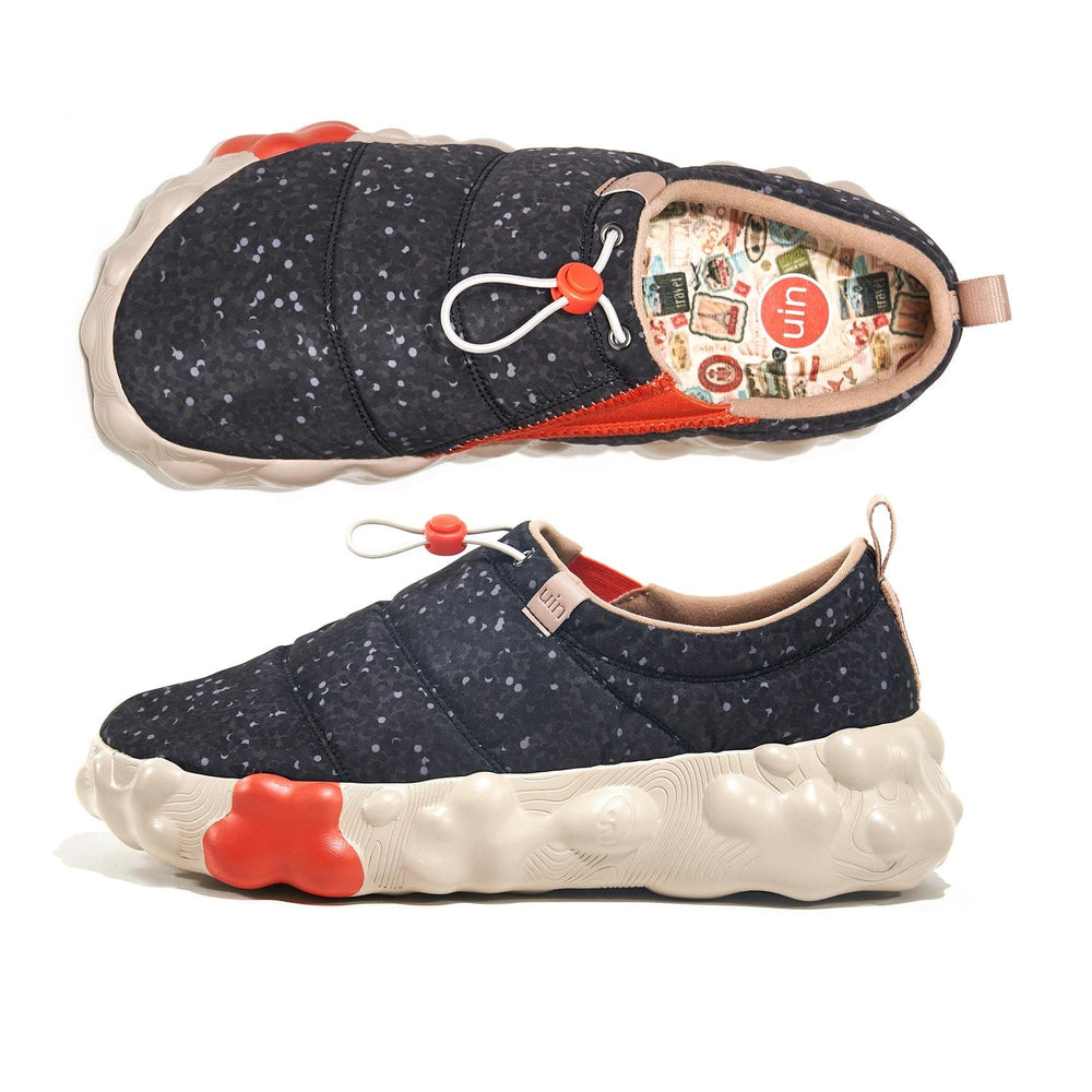 UIN Men Anthracite Toledo VI Men Canvas loafers