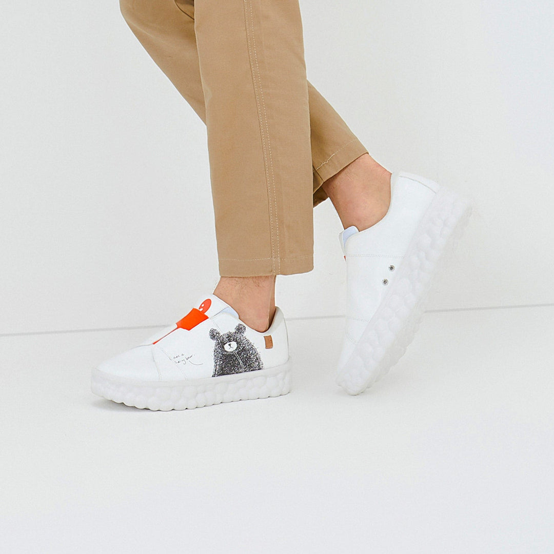 UIN Men Be with You Las Ramblas Men Canvas loafers