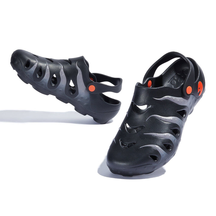 UIN Men Black & Grey Octopus I Men Canvas loafers