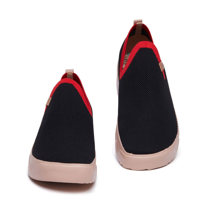 UIN Men Charcoal Black Fuerteventura I Men Canvas loafers