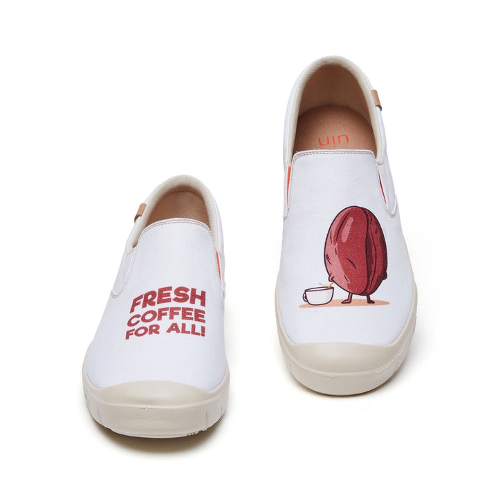 UIN Men Fresh Coffee Cadiz I Men Canvas loafers