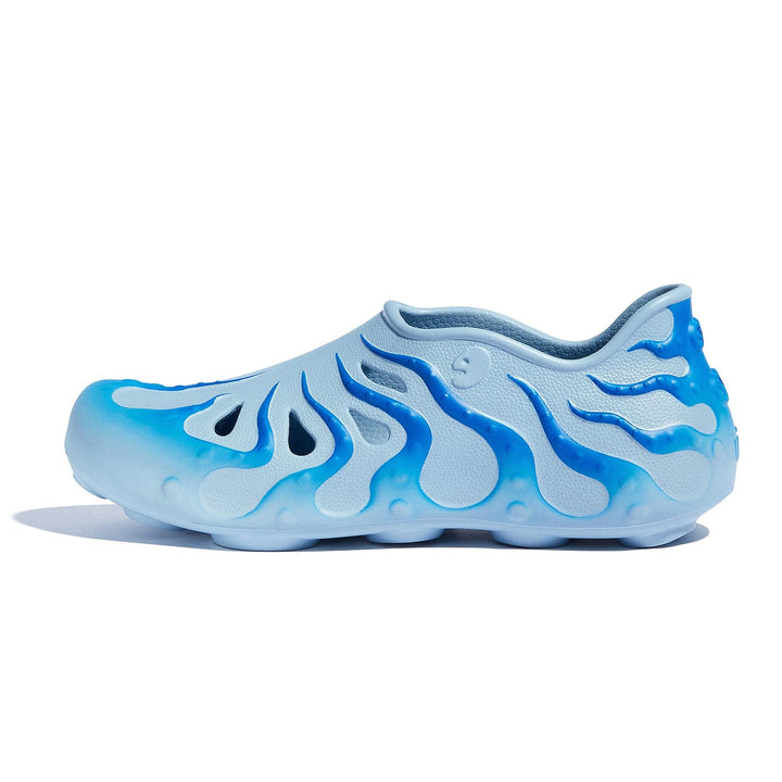 UIN Men Gradient Blue Octopus II Men Canvas loafers