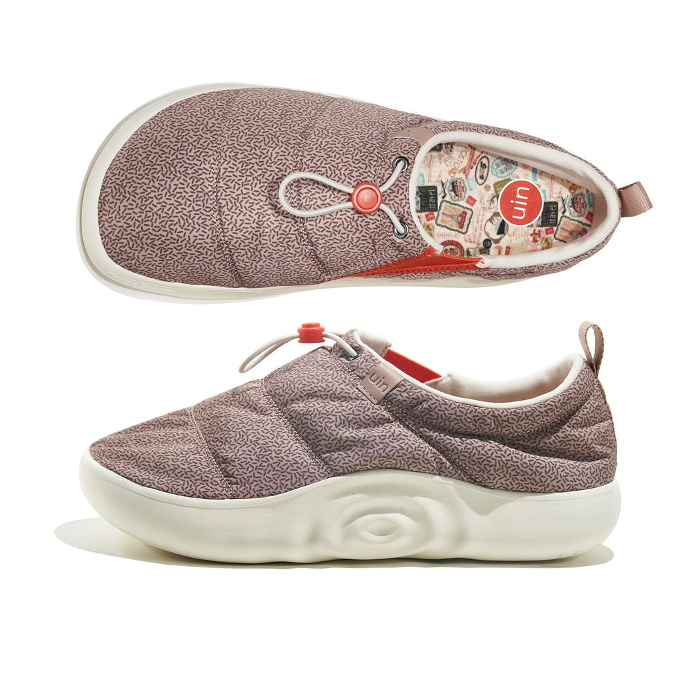 UIN Men Khaki Brown II Toledo X Men Canvas loafers