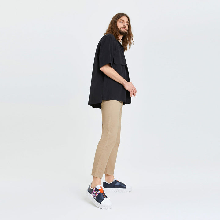 UIN Men Lazy Dog II Las Ramblas Men Canvas loafers