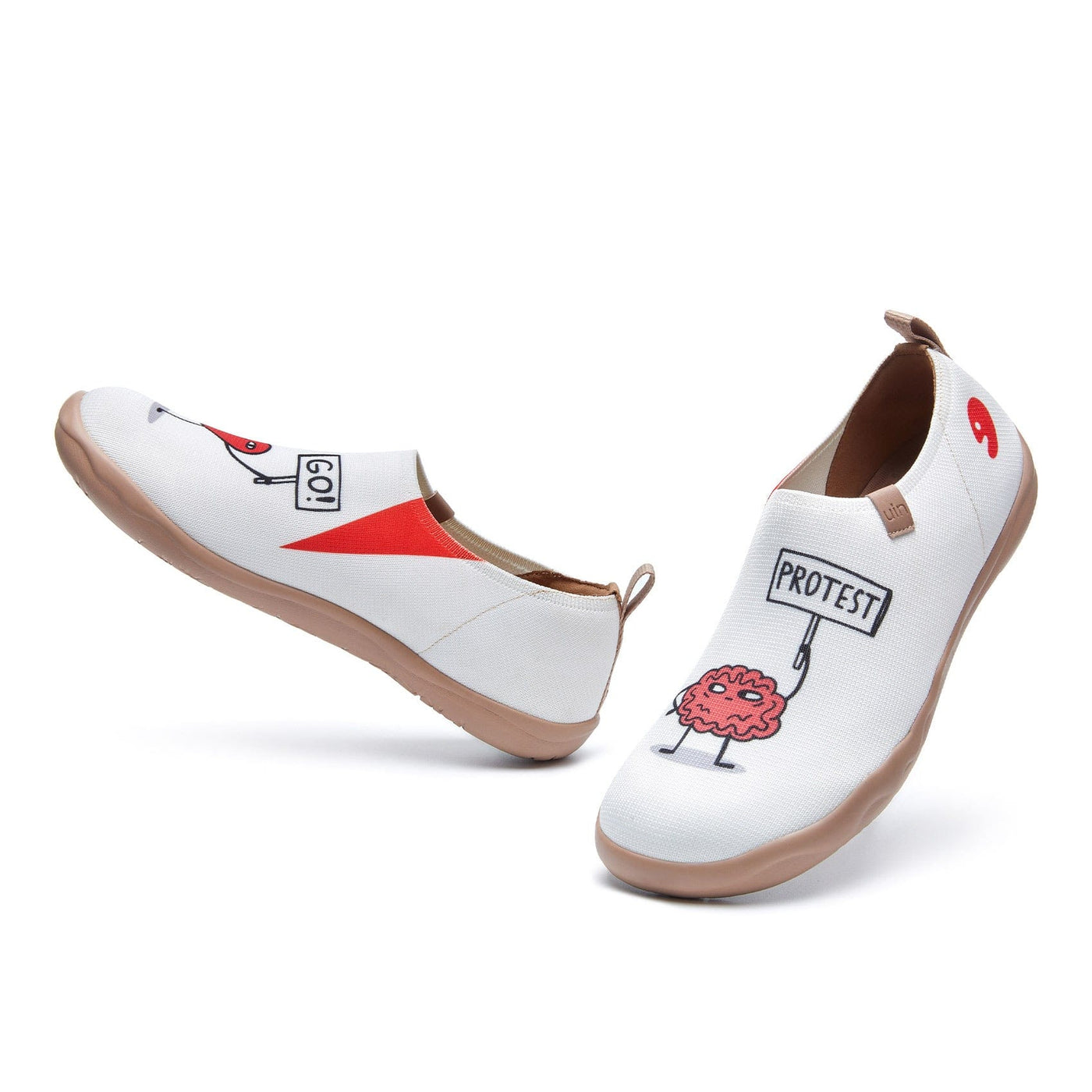 UIN Footwear Men Love Wins Toledo I Men Canvas loafers