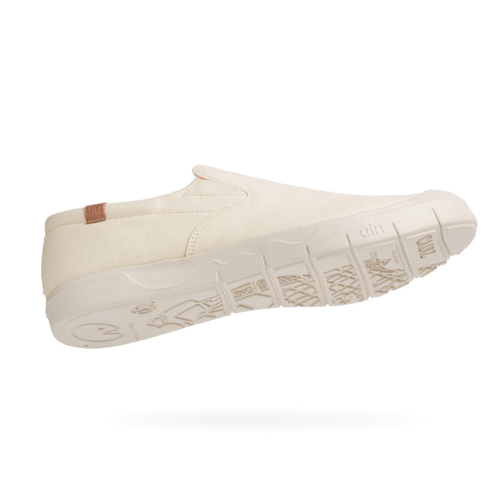 UIN Men Oat Milk Canvas Cadiz I Men Canvas loafers