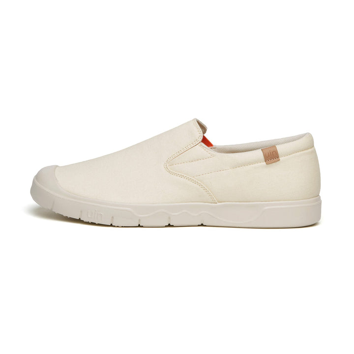 UIN Men Oat Milk Canvas Cadiz I Men Canvas loafers