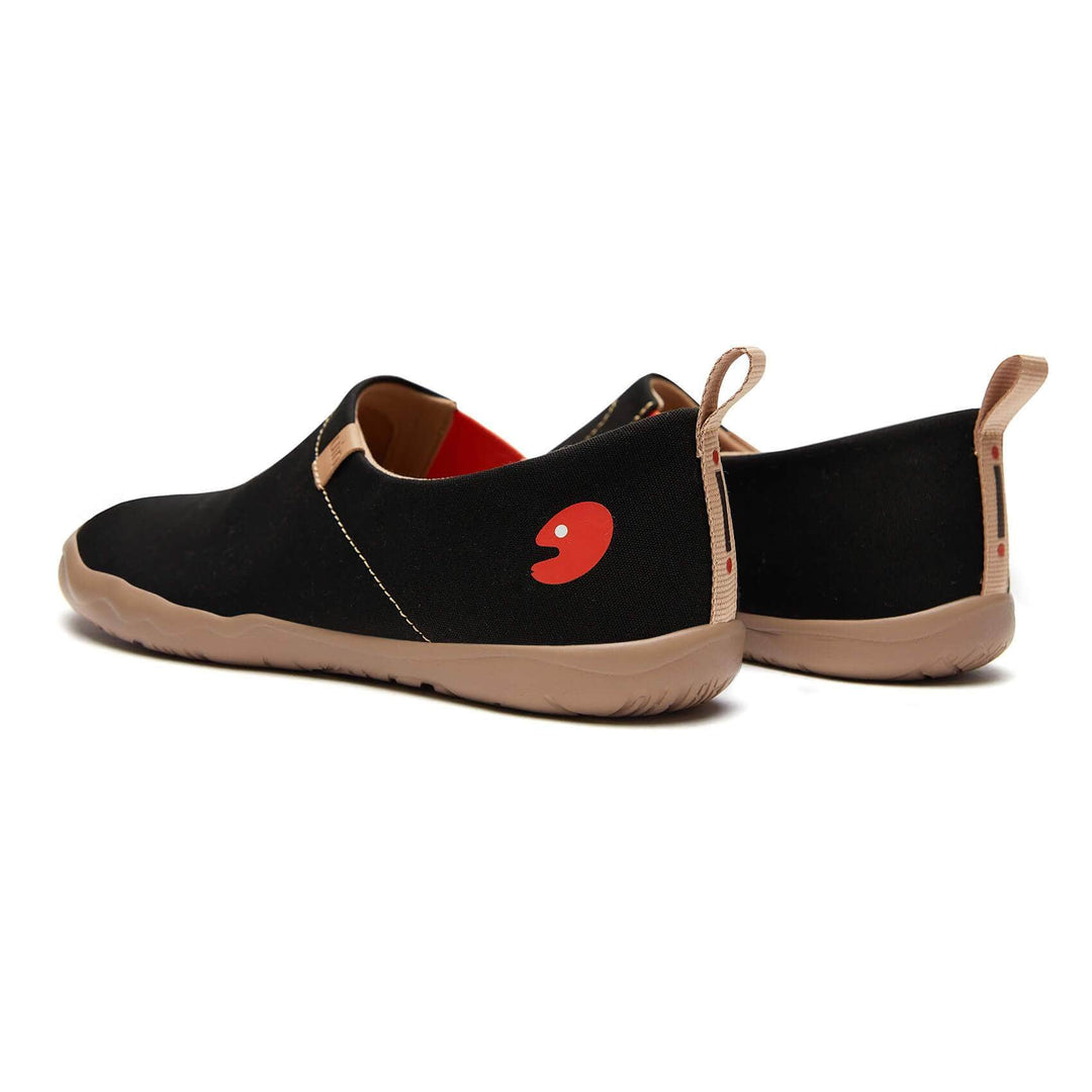 UIN Men Toledo Black Men Canvas loafers