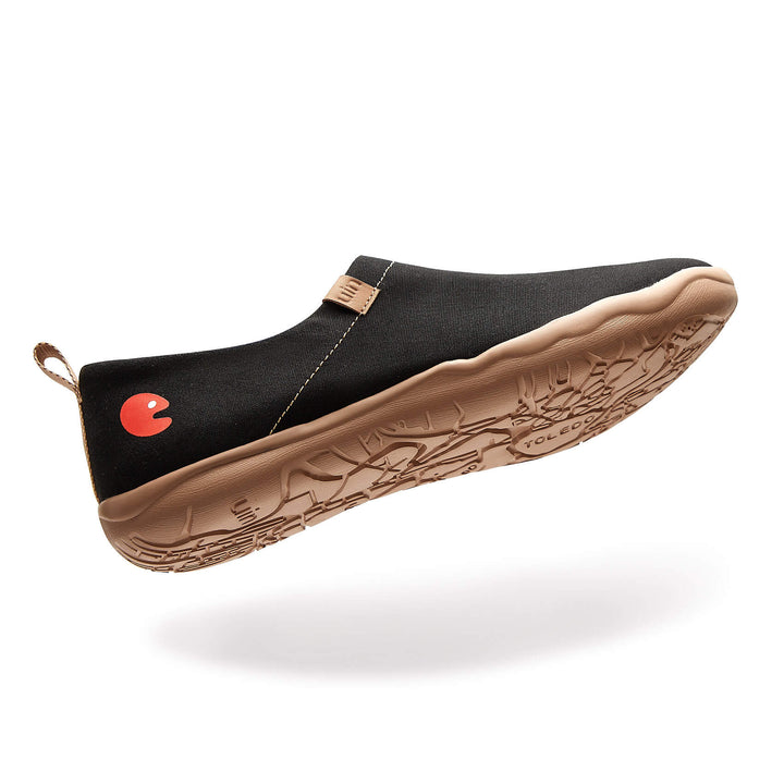 UIN Men Toledo Black Men Canvas loafers