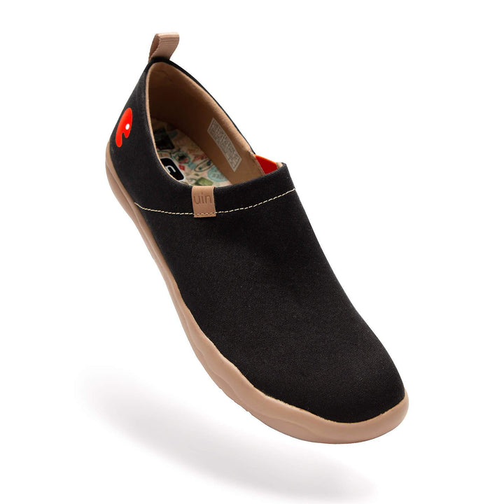 UIN Men Toledo Black Men Canvas loafers