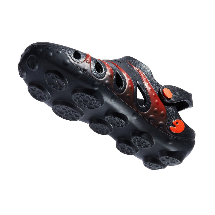 UIN Women Black & Red Octopus I Women Canvas loafers