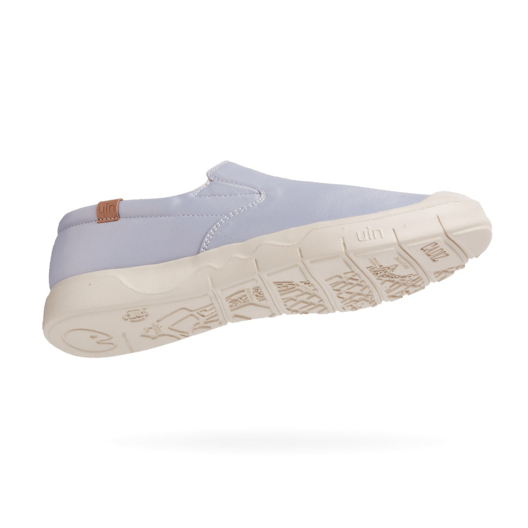 UIN Women Blue Brush Silk Cadiz I Women Canvas loafers