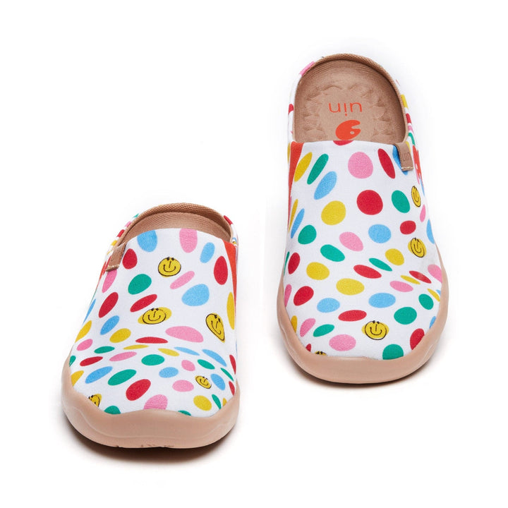 UIN Women Dotted Joy 2 Malaga Slipper Women Canvas loafers