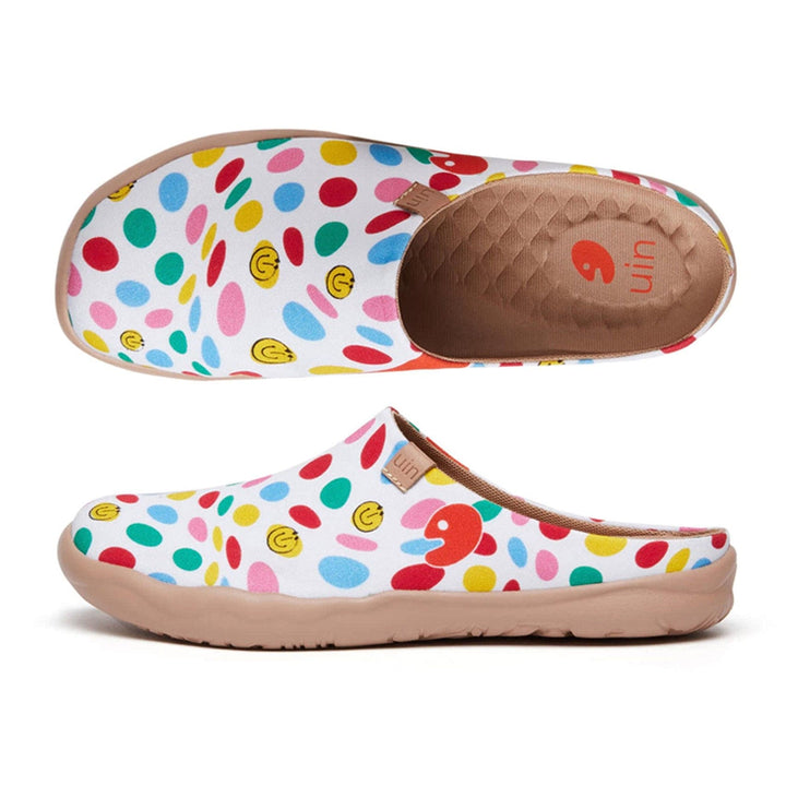 UIN Women Dotted Joy 2 Malaga Slipper Women Canvas loafers