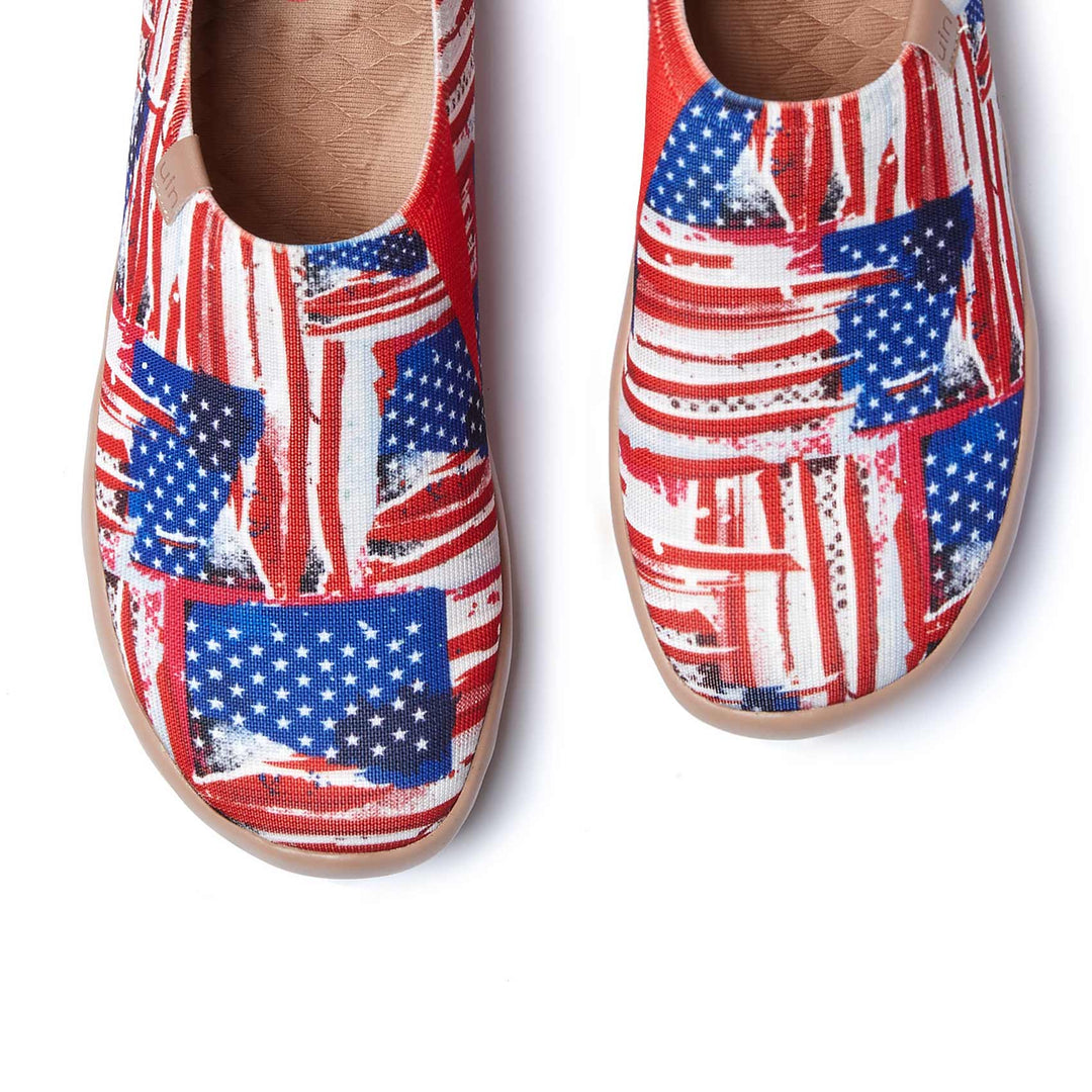 UIN Women Draw Freedom Toledo I Women Canvas loafers