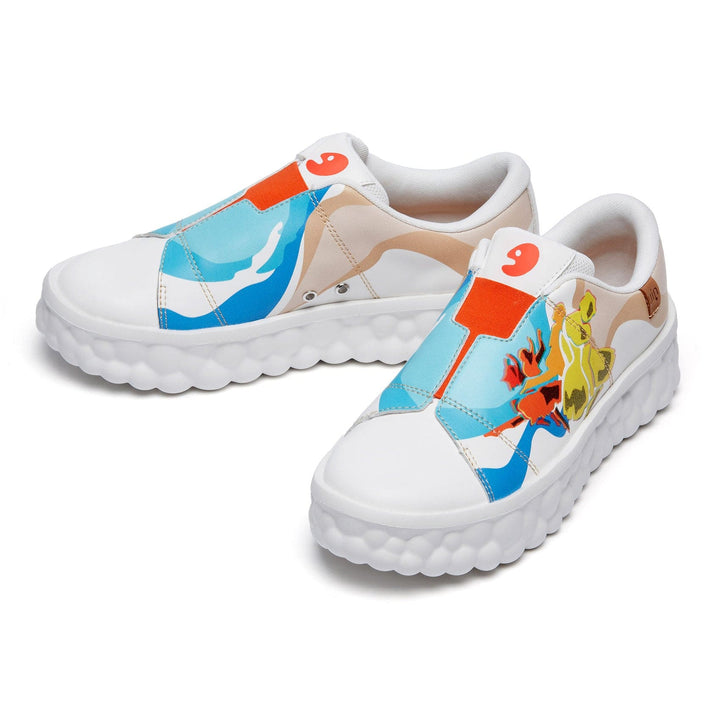 UIN Women Edgar Degas Ballet Dancers V1 Las Ramblas Women Canvas loafers