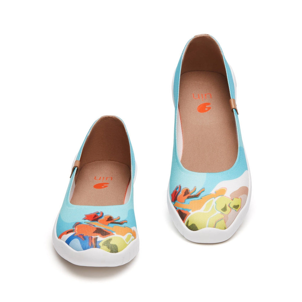 UIN Women Edgar Degas Ballet Dancers V1 Minorca Women Canvas loafers