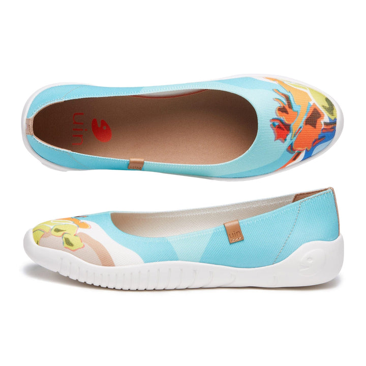 UIN Women Edgar Degas Ballet Dancers V1 Minorca Women Canvas loafers