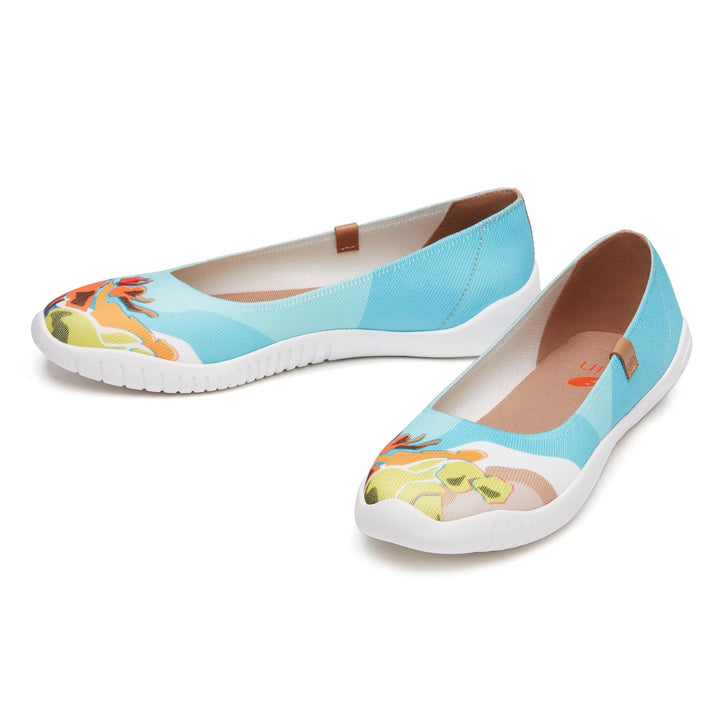 UIN Women Edgar Degas Ballet Dancers V1 Minorca Women Canvas loafers