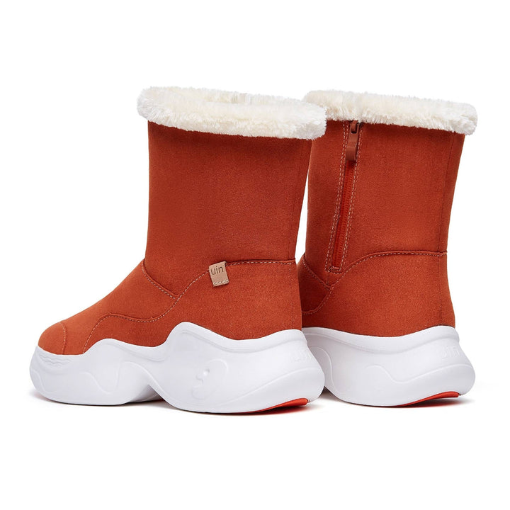 UIN Women Fire Brick Palma III Women Canvas loafers