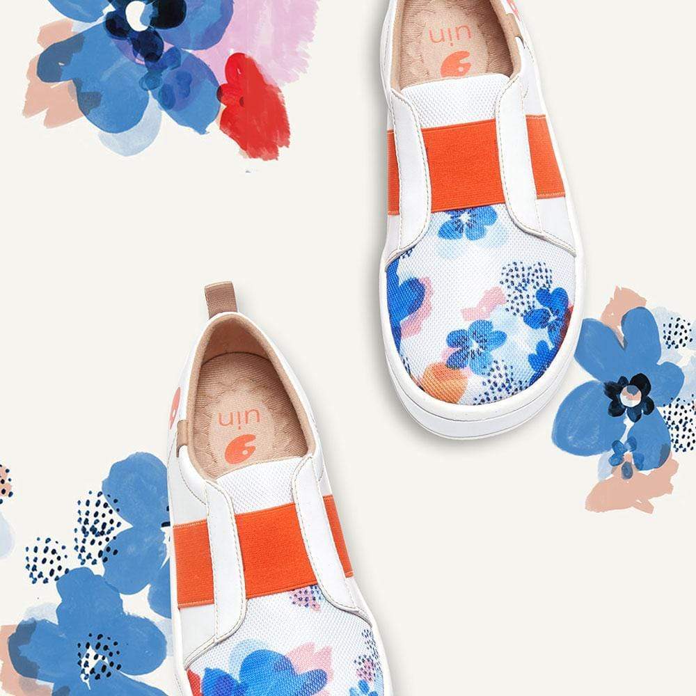 UIN Women Forget Me Nots Cordoba Canvas loafers