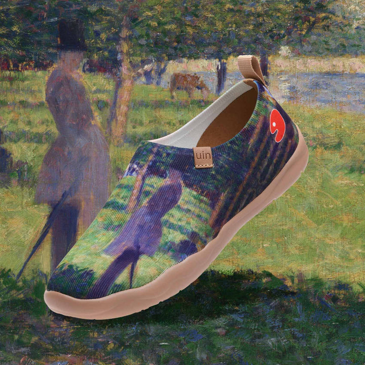 UIN Women Georges Seurat Study for 'La Grande Jatte?Women Canvas loafers