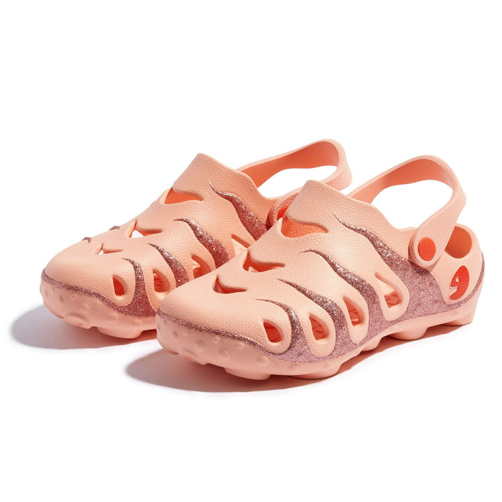 UIN Women Glitter Pink Octopus I Women Canvas loafers