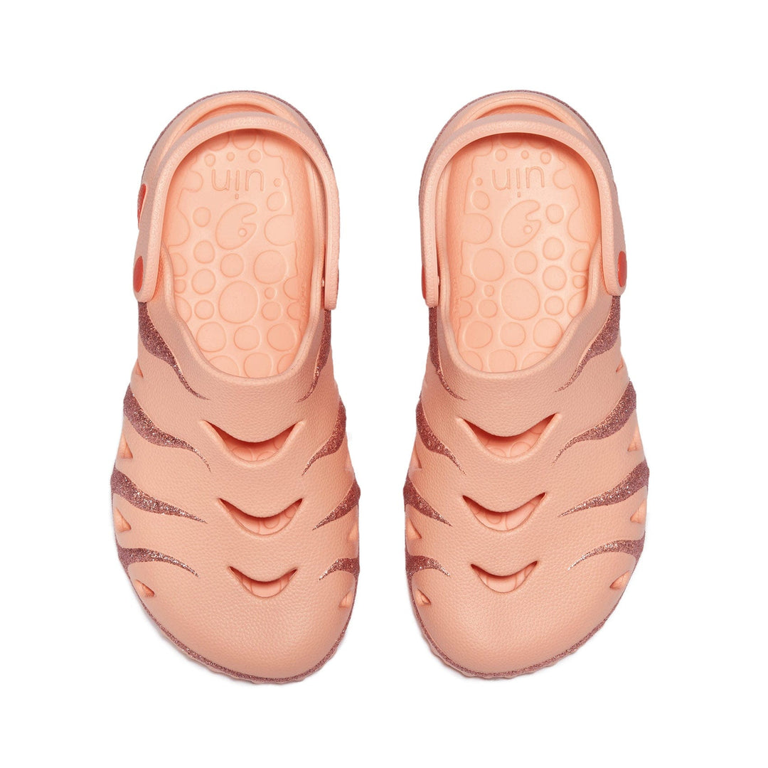 UIN Women Glitter Pink Octopus I Women Canvas loafers