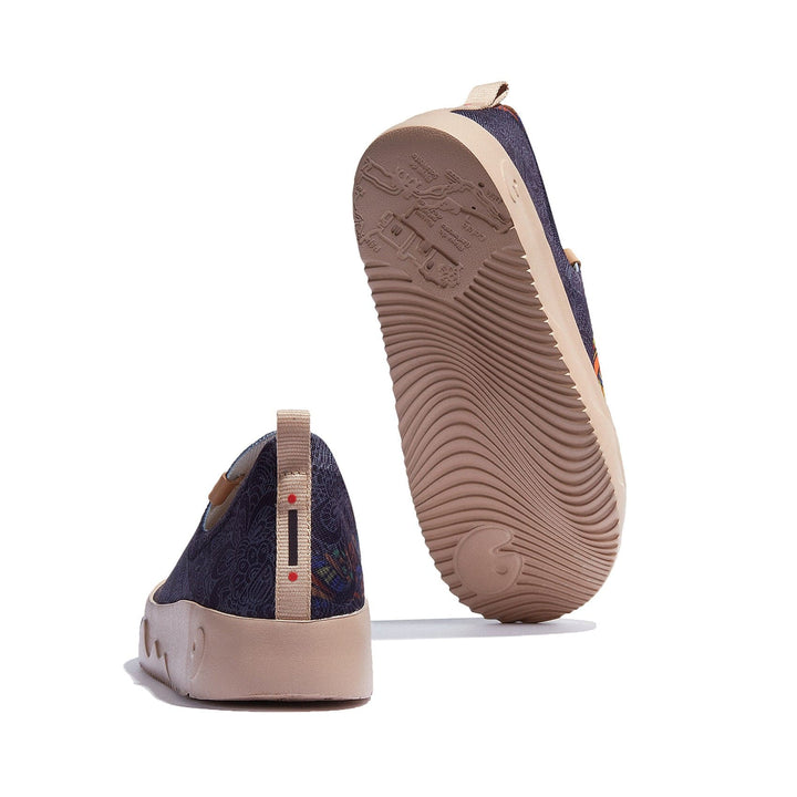 UIN Women Guitar Jungle Fuerteventura I Women Canvas loafers