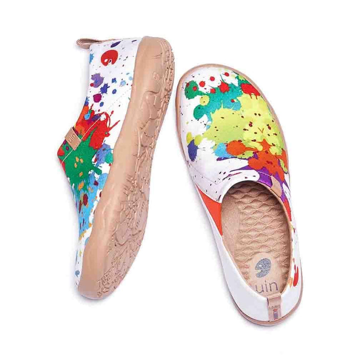 UIN Women Hello Colors Canvas loafers