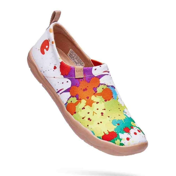 UIN Women Hello Colors Canvas loafers