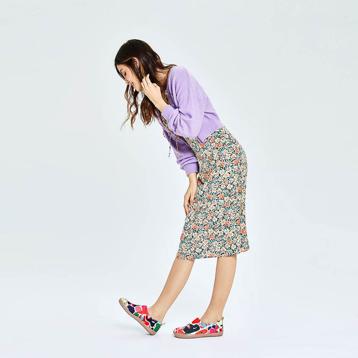 UIN Women Hola, There Canvas loafers