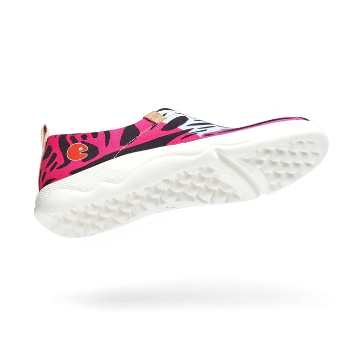 UIN Women Leopard's Eyes Toledo III Canvas loafers