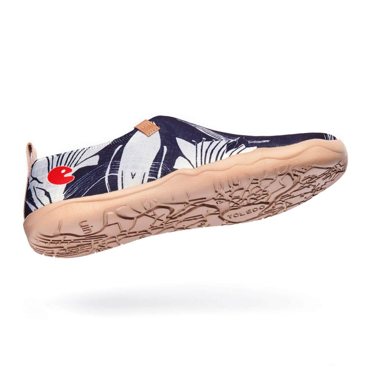 UIN Women Lily in Dark Canvas loafers